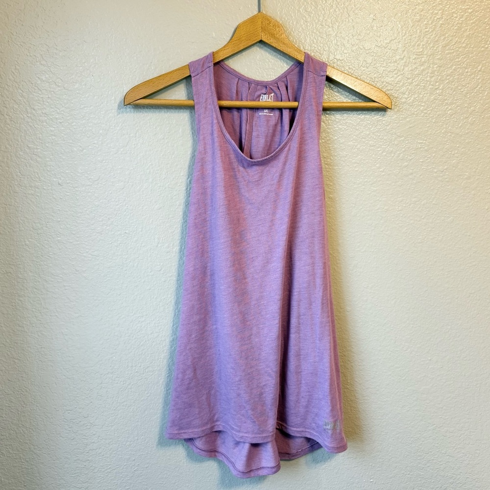 Everlast Purple Women's Flowy Tank Yoga Top